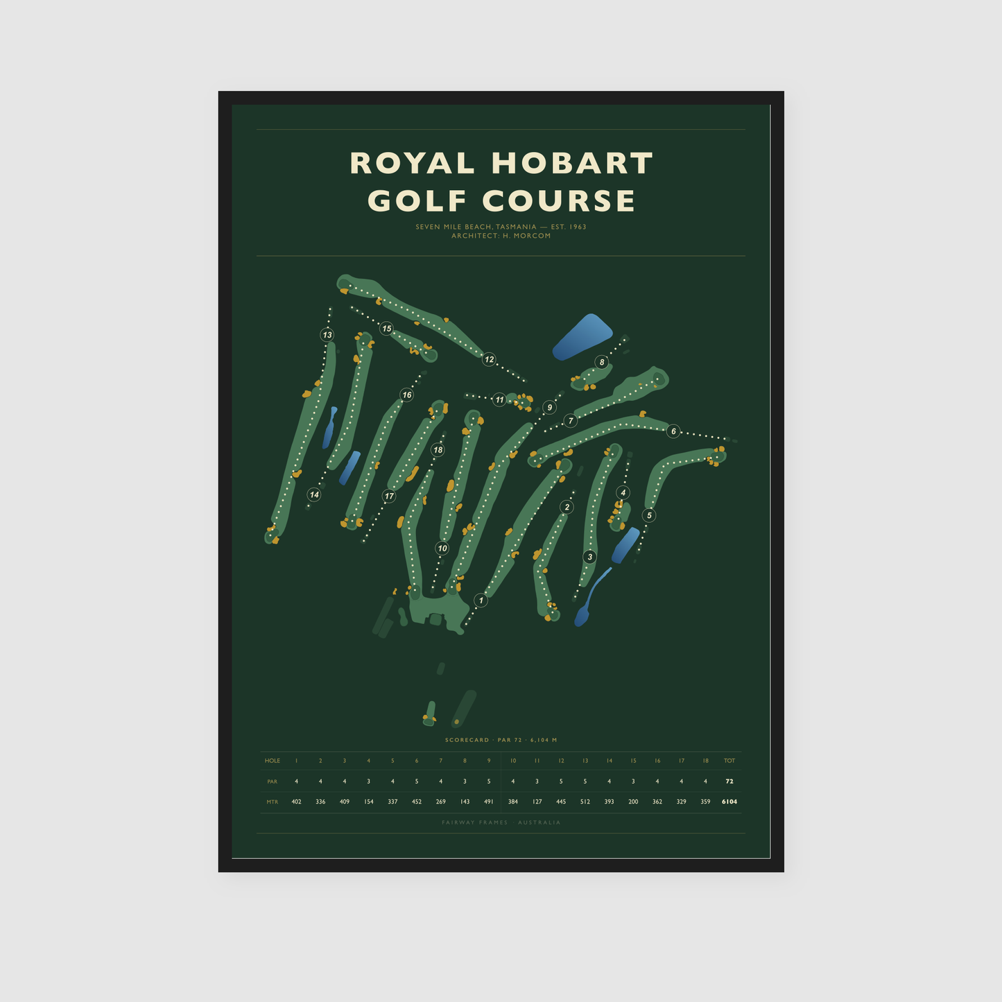Royal Hobart Golf Course - Statement Edition
