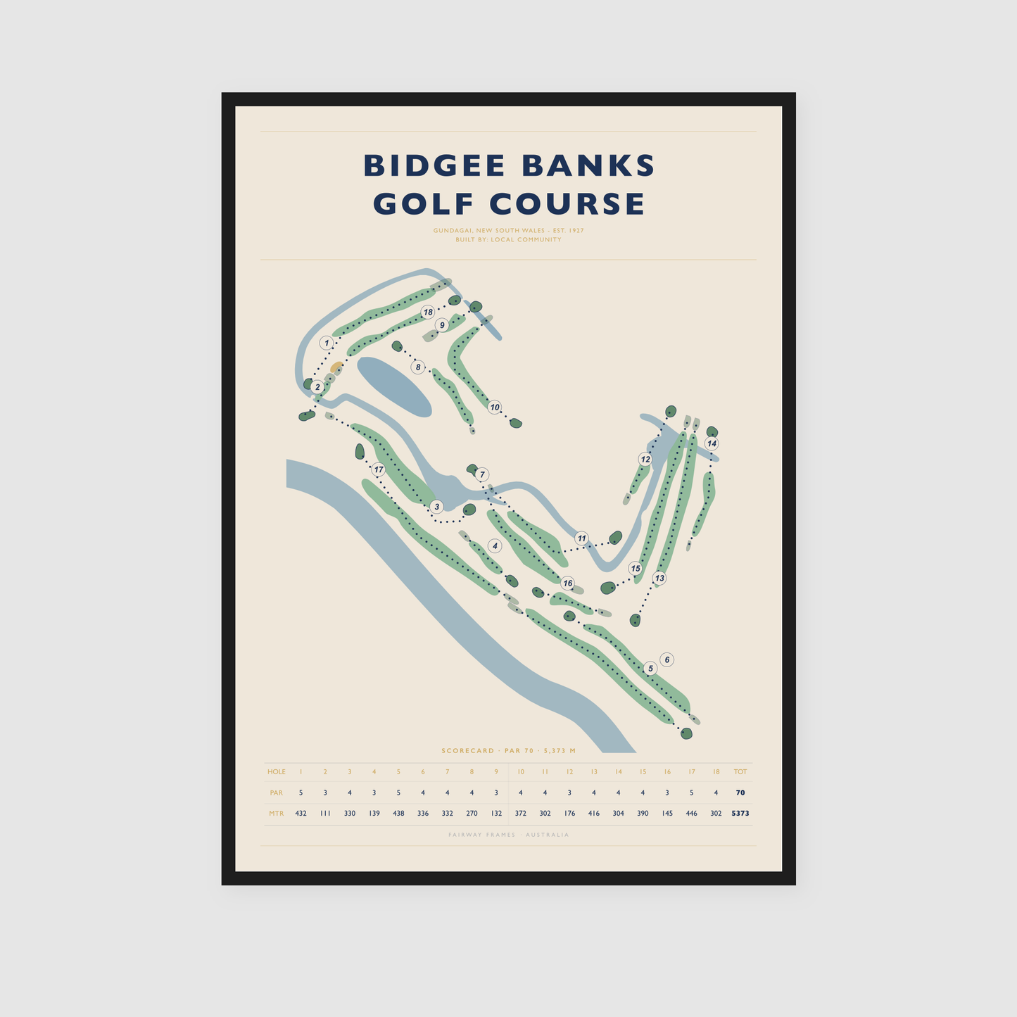 Bidgee Banks Golf Course - Statement Edition