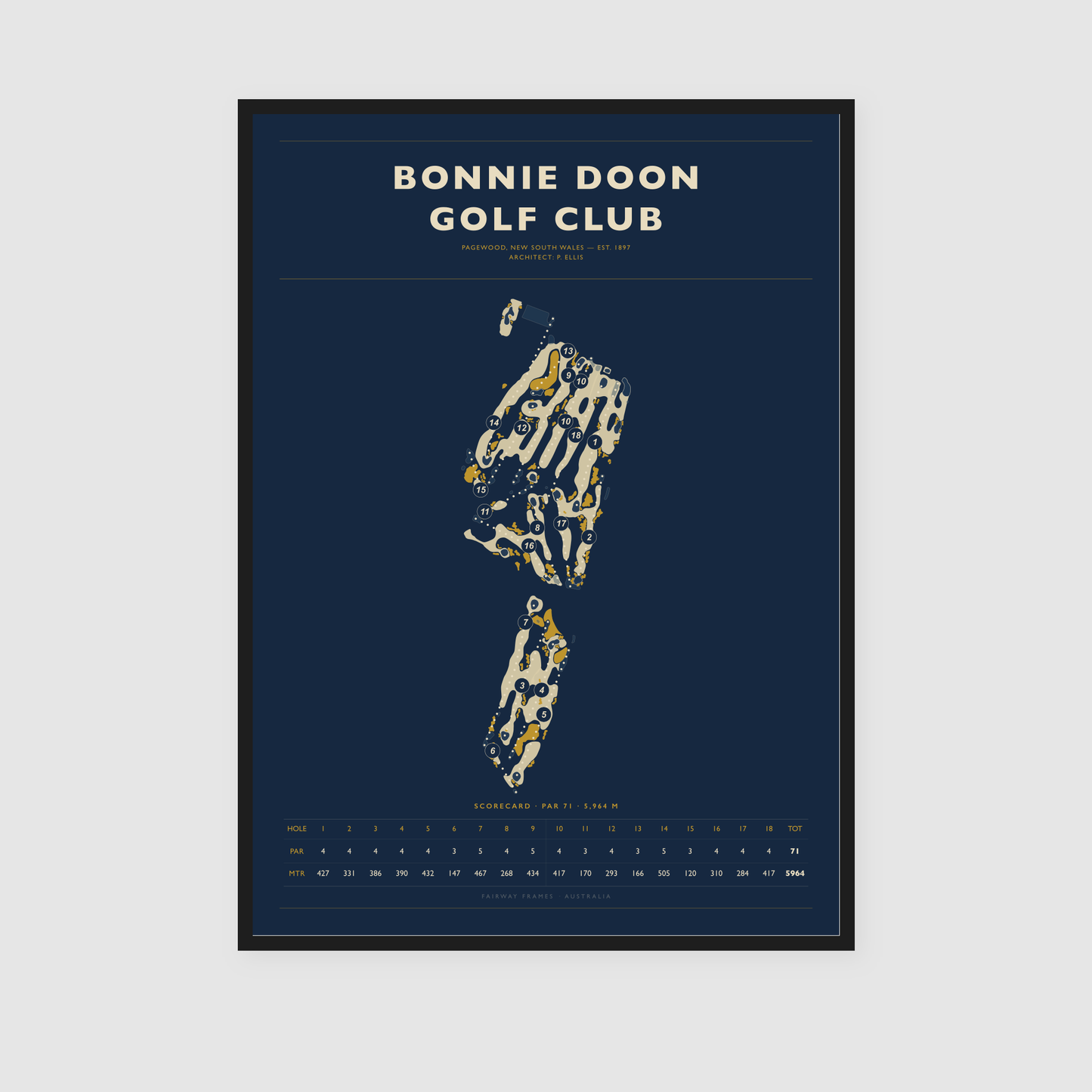 Bonnie Doon Golf Club - Statement Edition