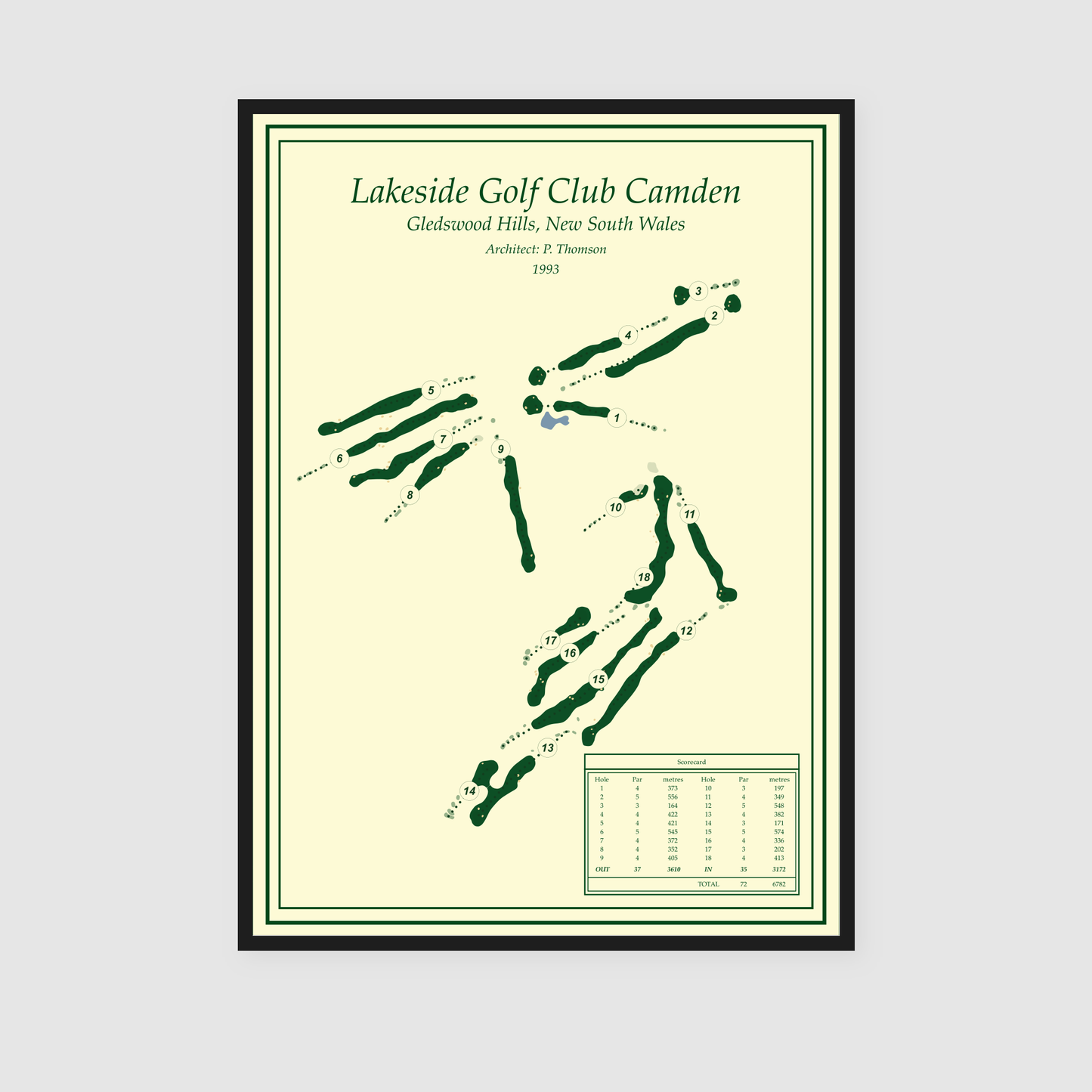 Lakeside Golf Club Camden - Classic Edition