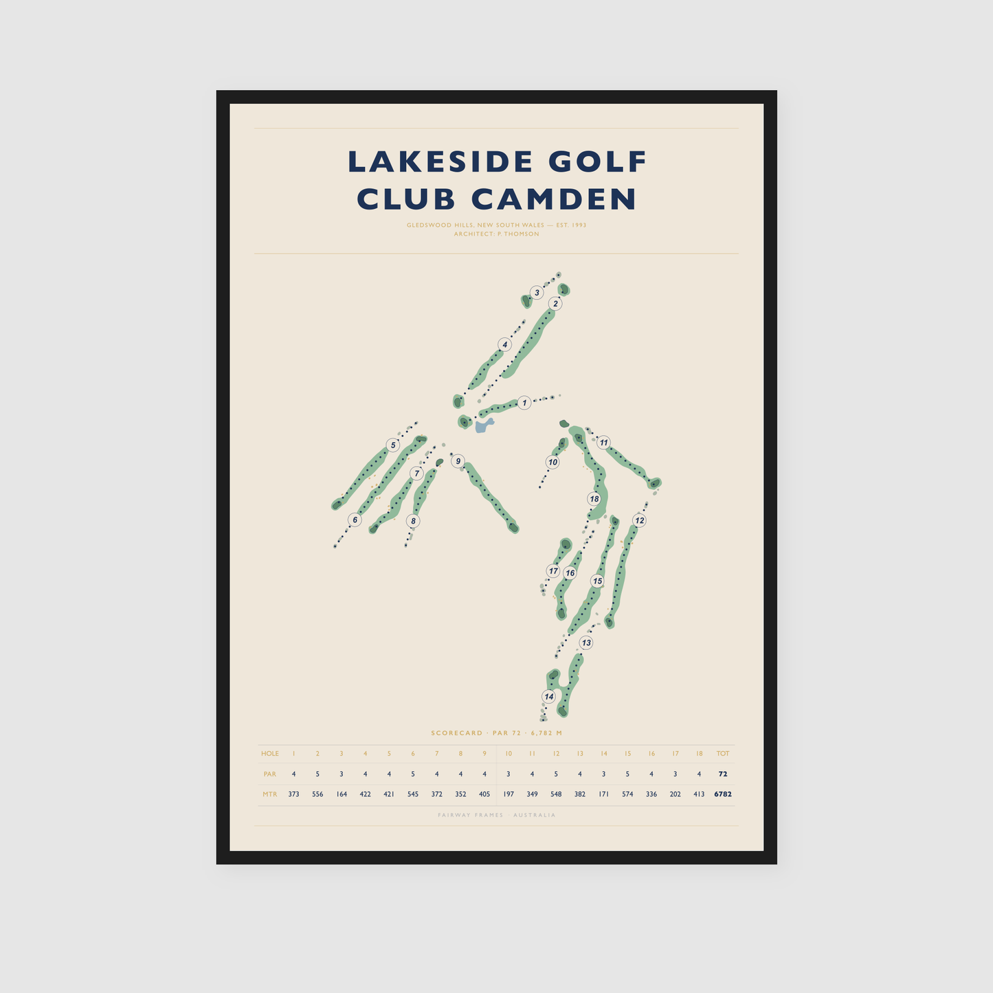 Lakeside Golf Club Camden - Statement Edition