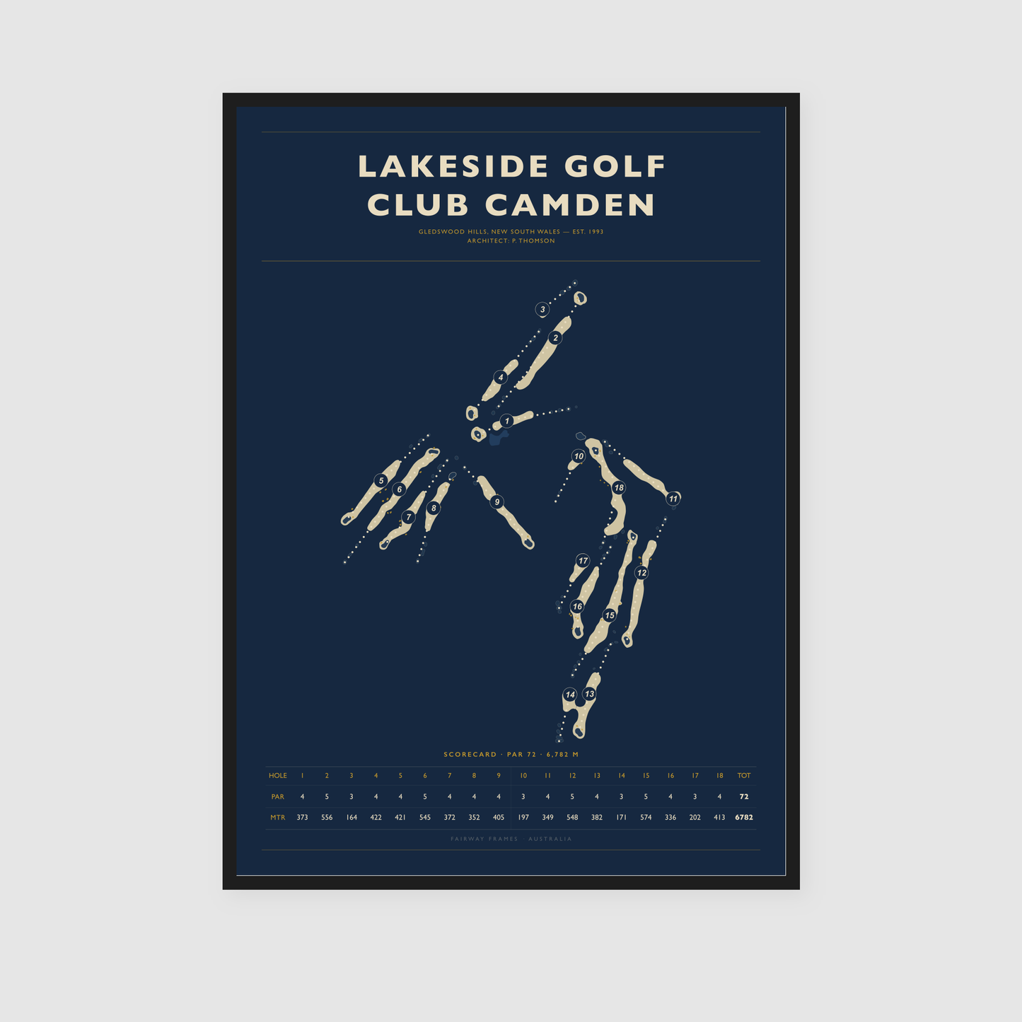 Lakeside Golf Club Camden - Statement Edition