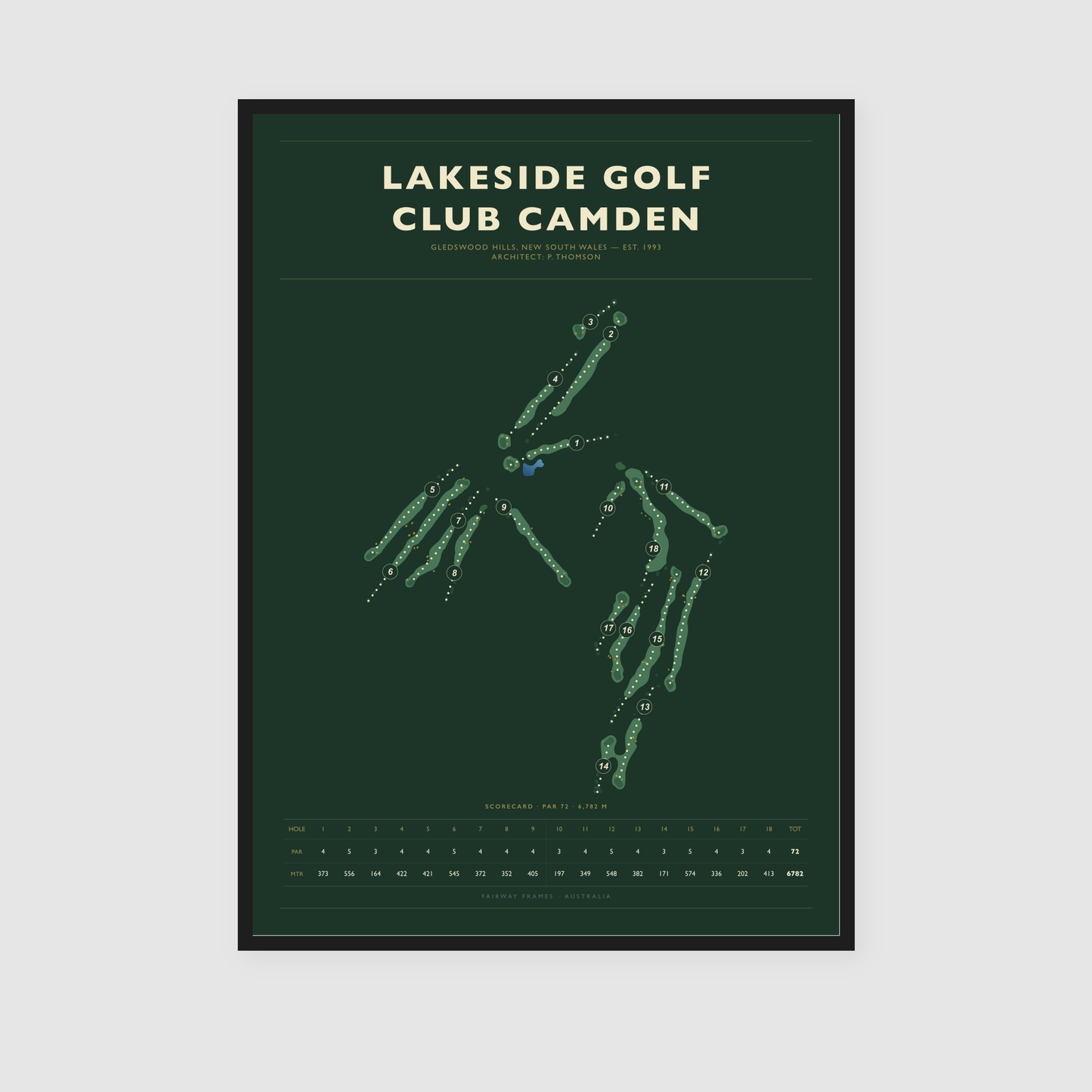 Lakeside Golf Club Camden - Statement Edition
