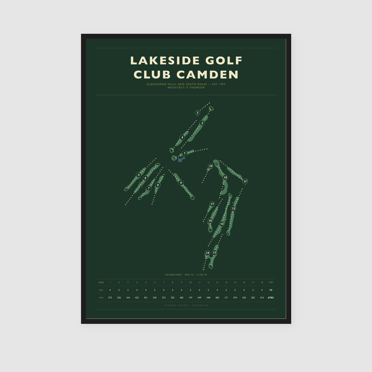 Lakeside Golf Club Camden - Statement Edition