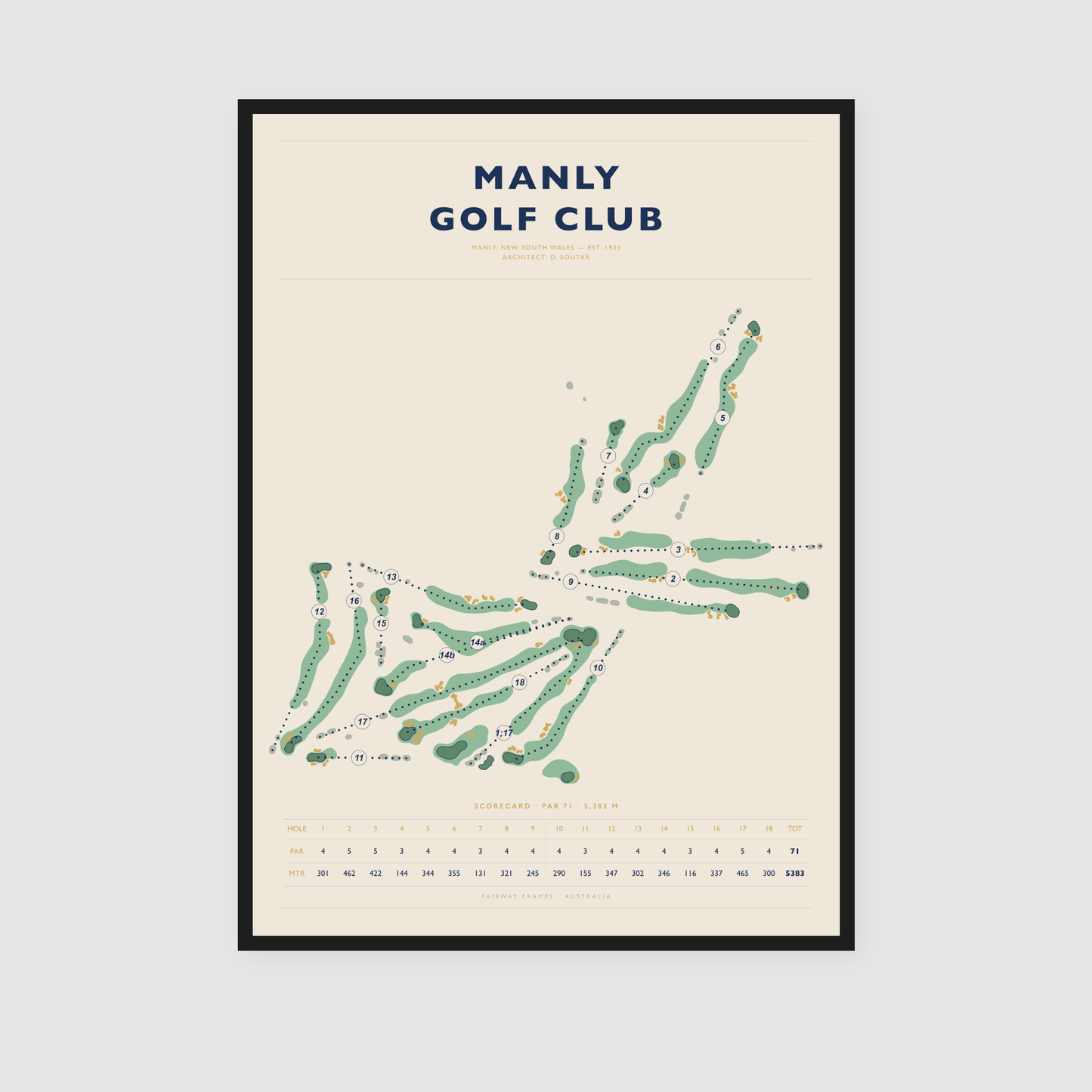 Manly Golf Club - Statement Edition