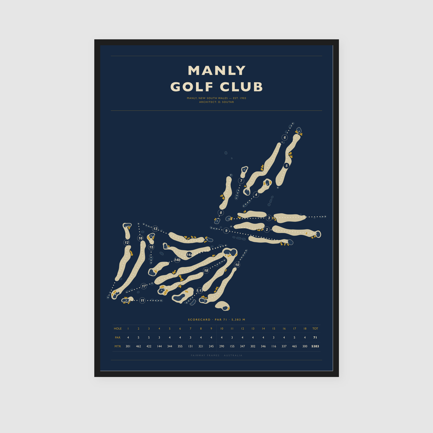Manly Golf Club - Statement Edition
