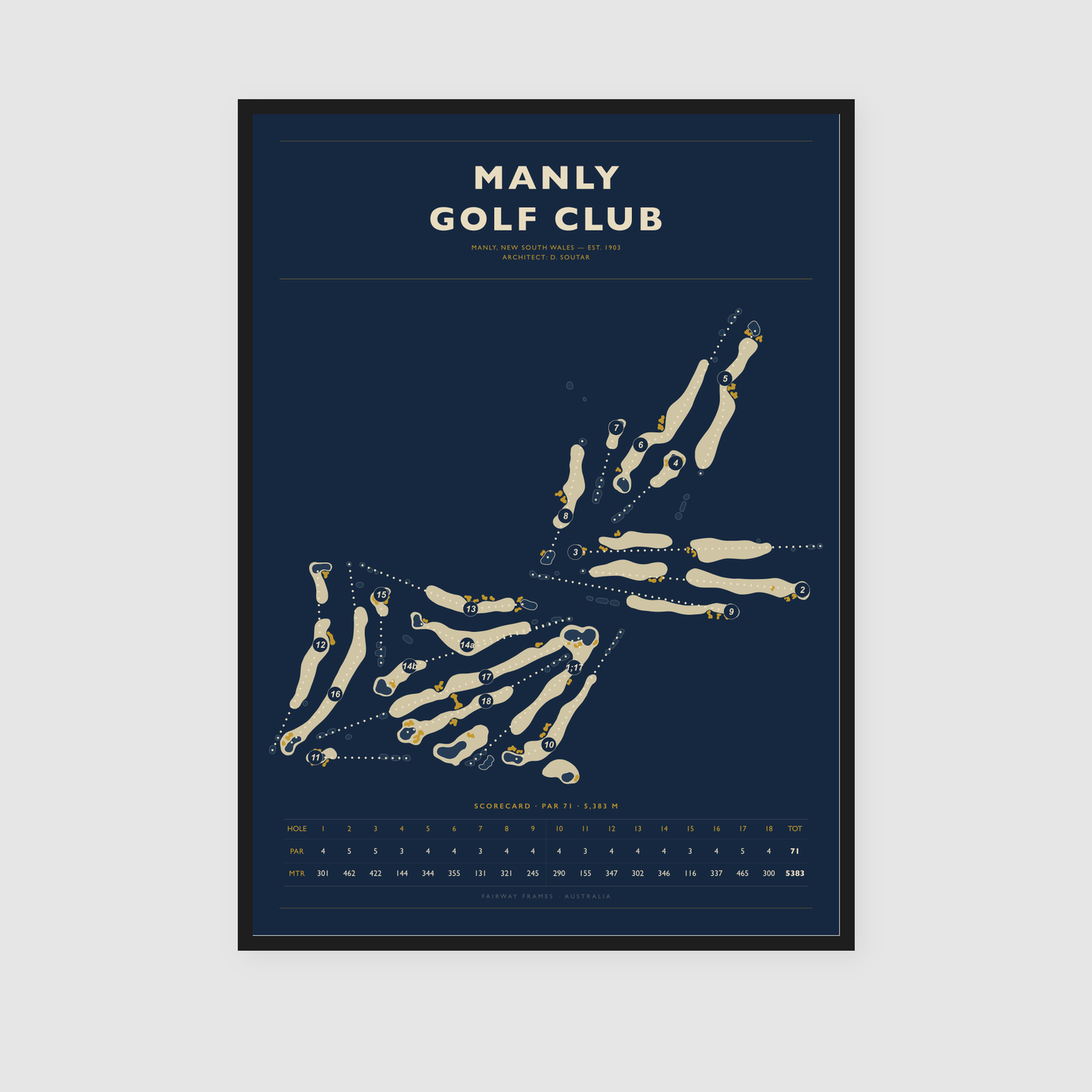 Manly Golf Club - Statement Edition