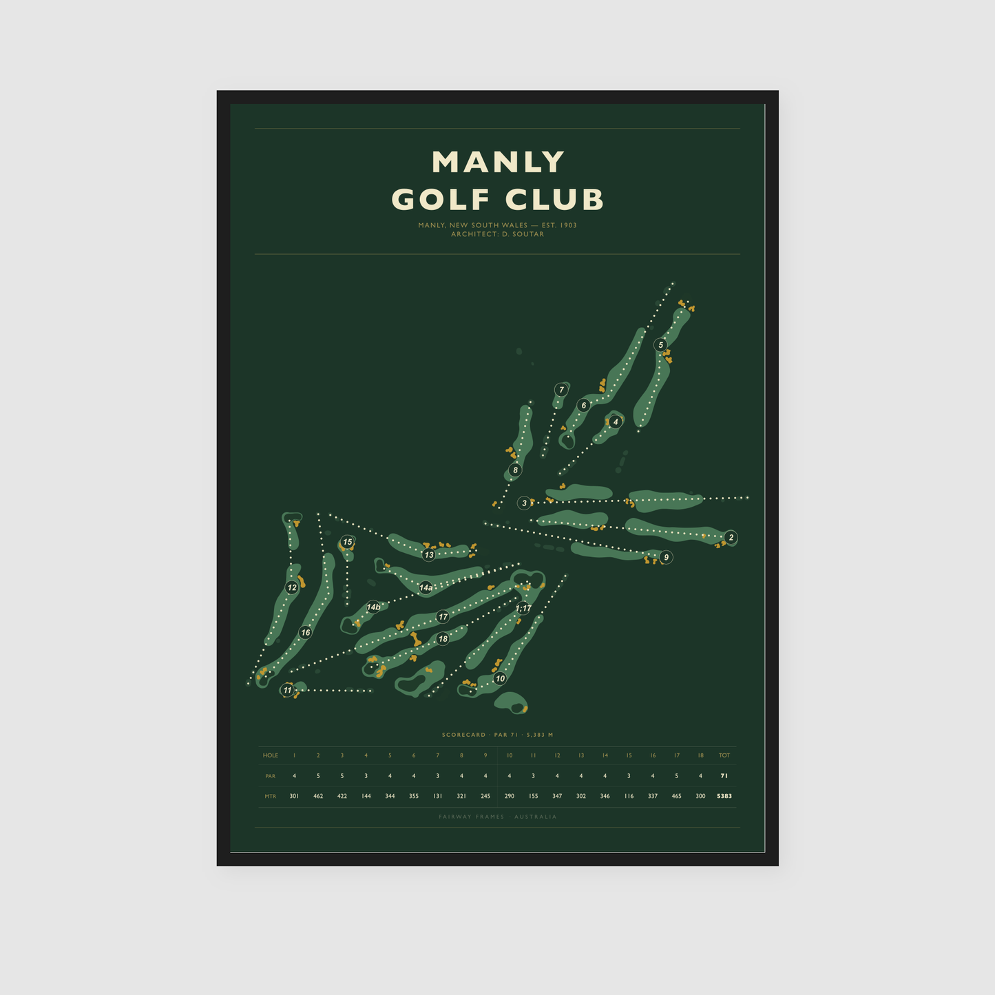 Manly Golf Club - Statement Edition