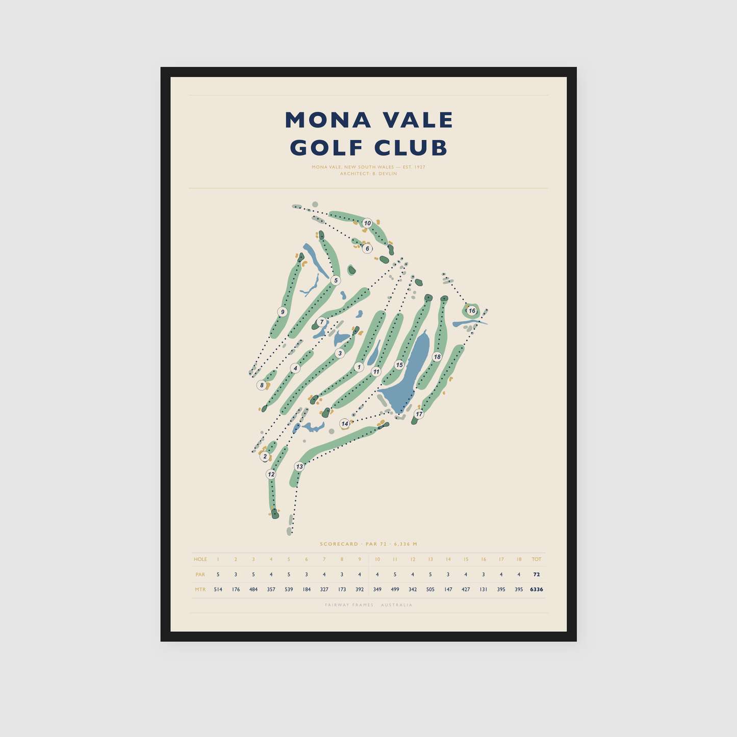 Mona Vale Golf Club - Statement Edition