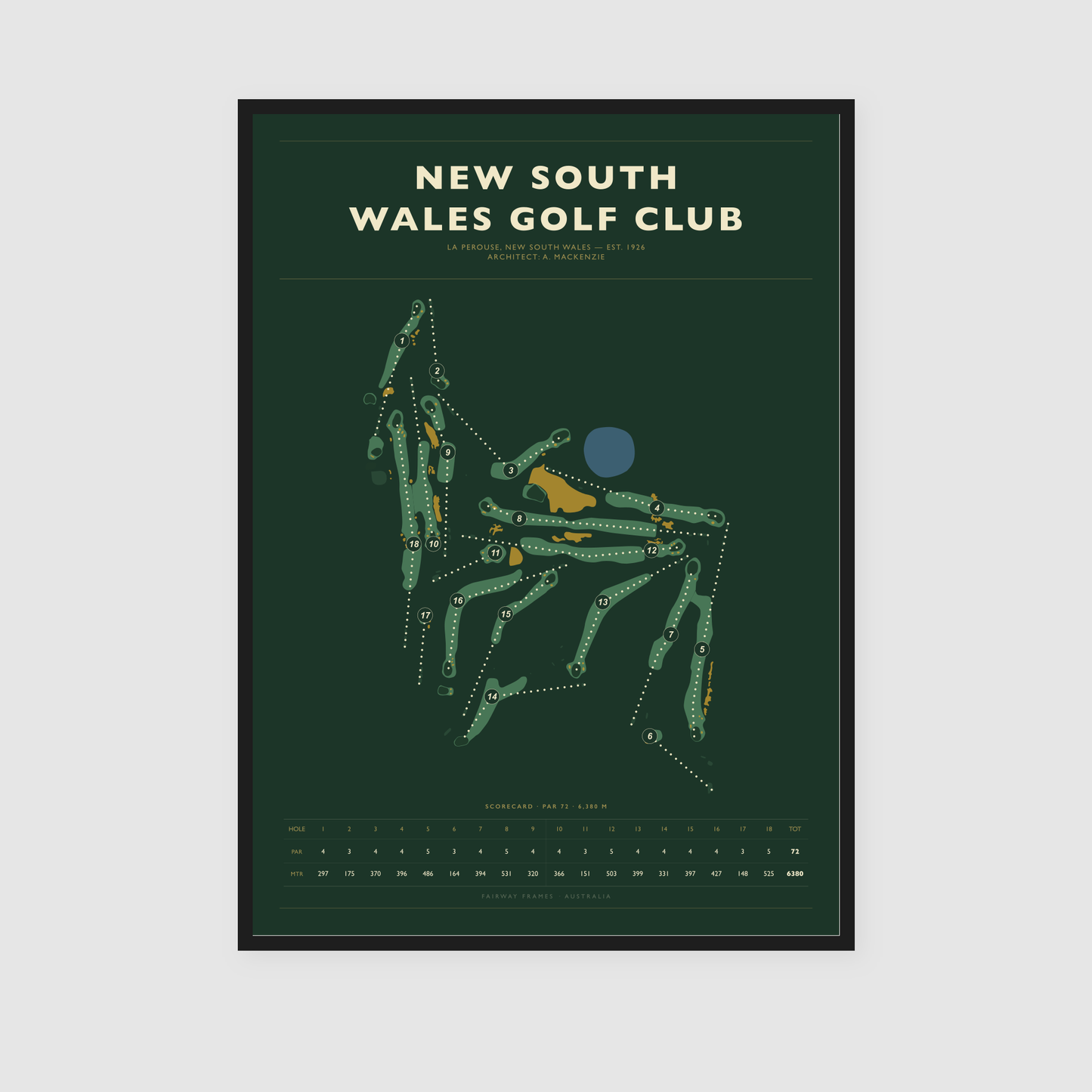 New South Wales Golf Club - Statement Edition