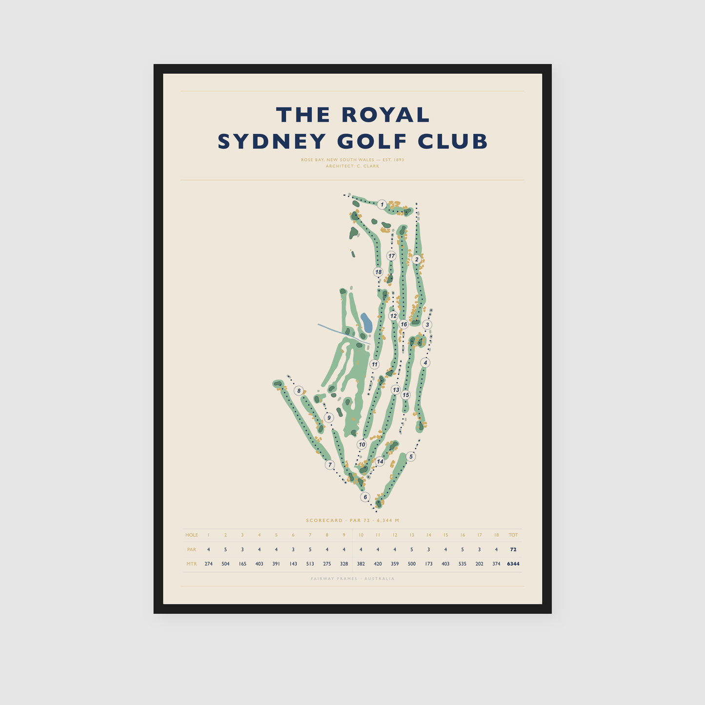 The Royal Sydney Golf Club - Statement Edition