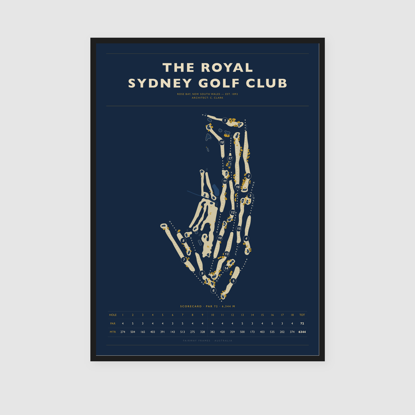 The Royal Sydney Golf Club - Statement Edition