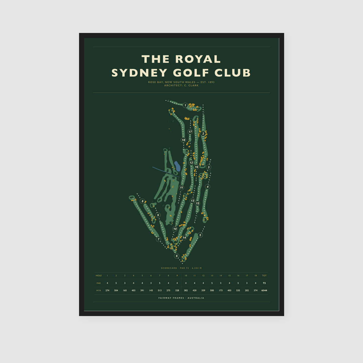 The Royal Sydney Golf Club - Statement Edition