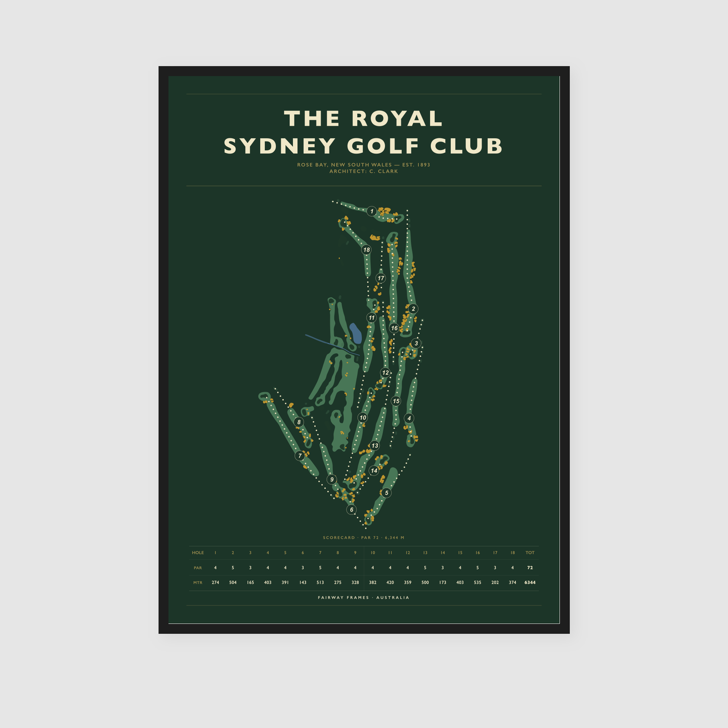 The Royal Sydney Golf Club - Statement Edition
