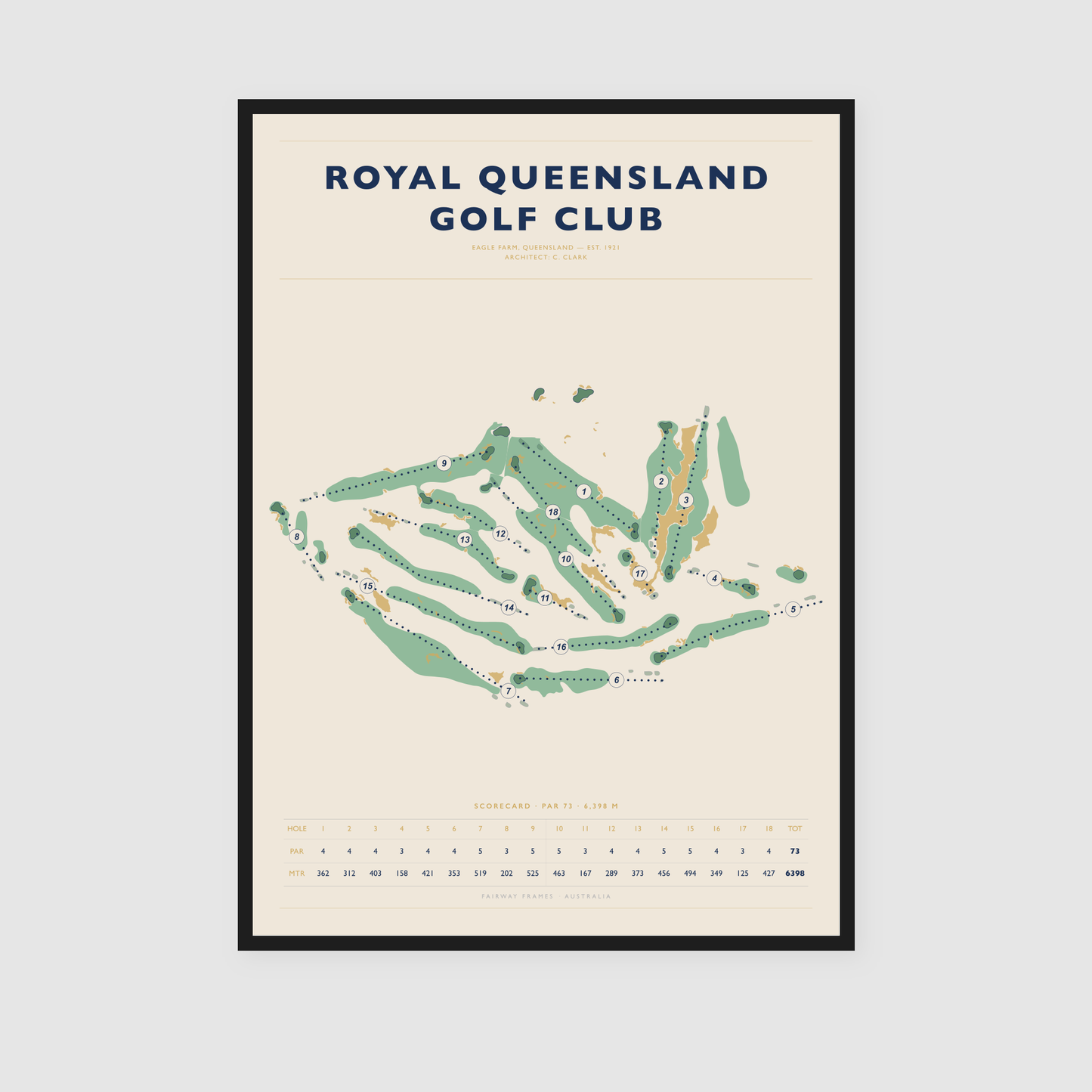 Royal Queensland Golf Club - Statement Edition