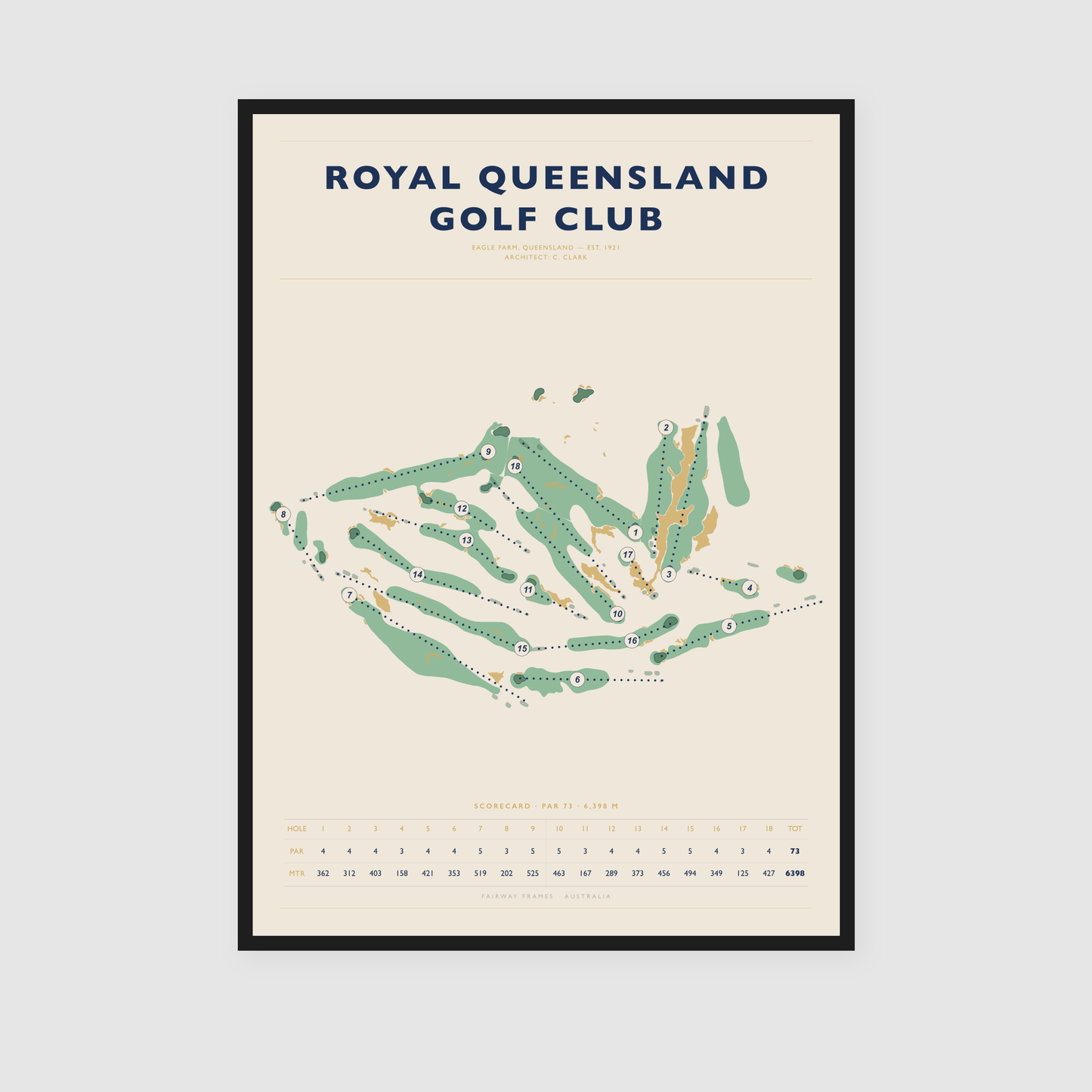 Royal Queensland Golf Club - Statement Edition