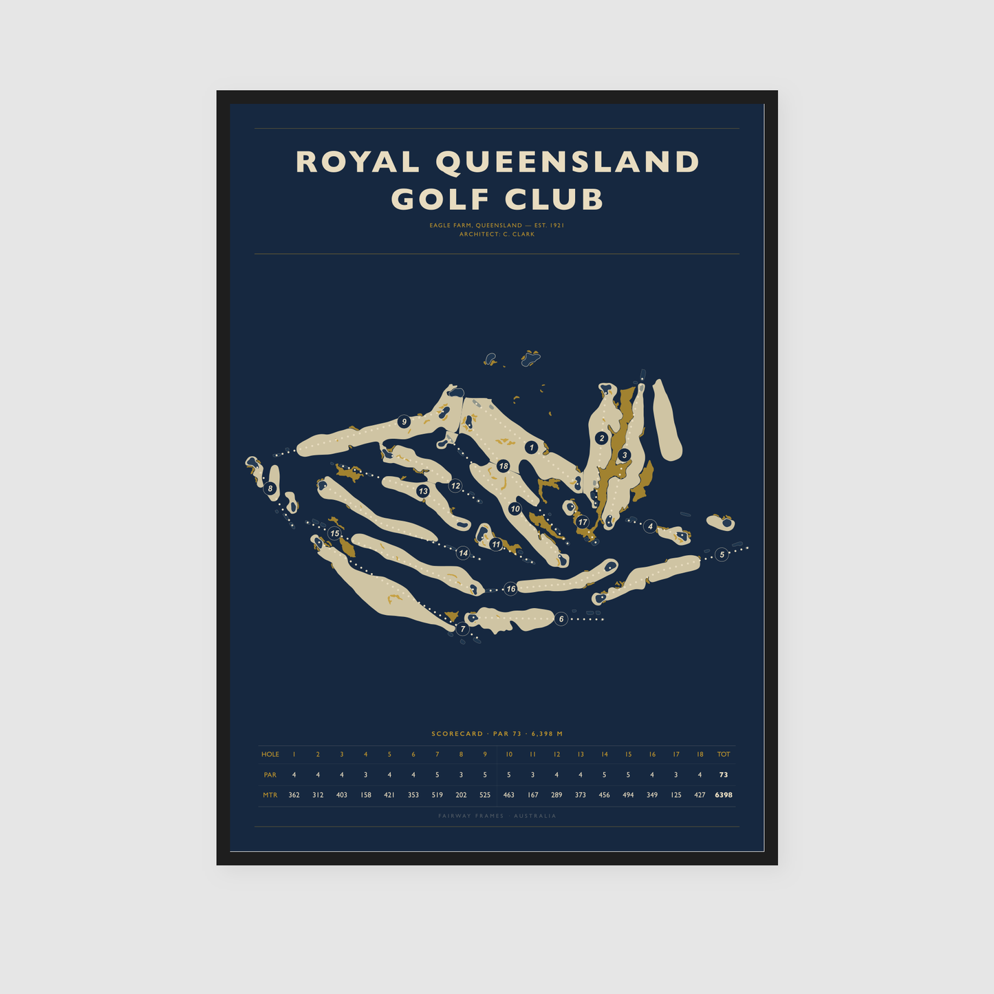 Royal Queensland Golf Club - Statement Edition