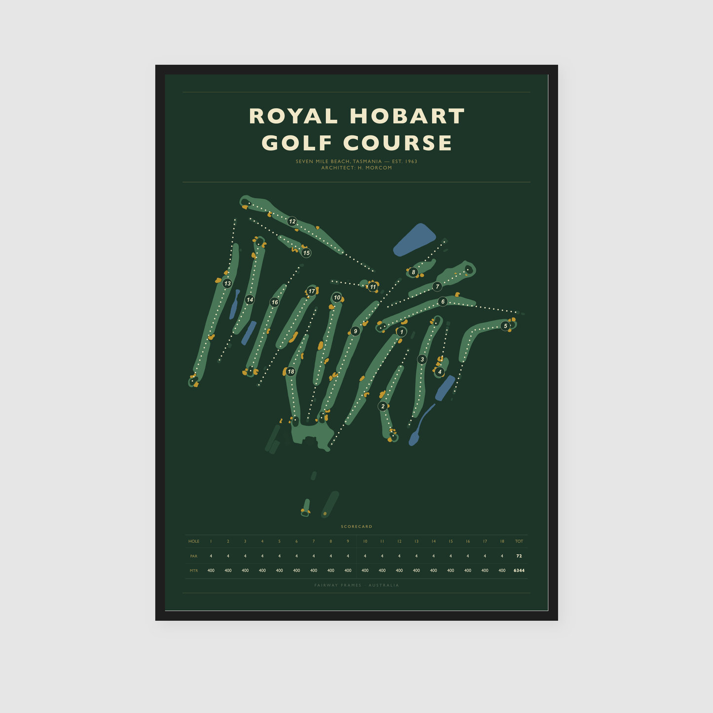 Royal Hobart Golf Course - Statement Edition