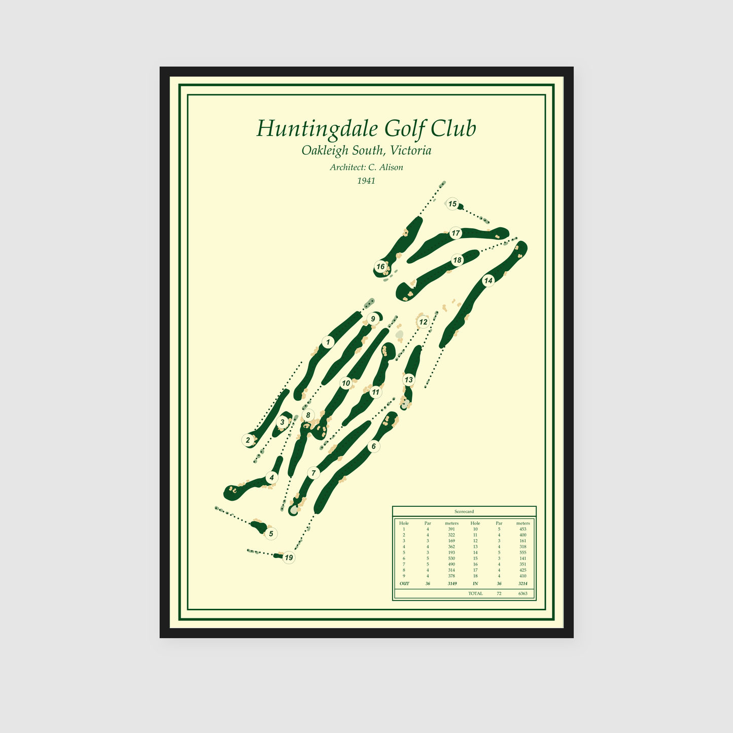 Huntingdale Golf Club - Classic Edition