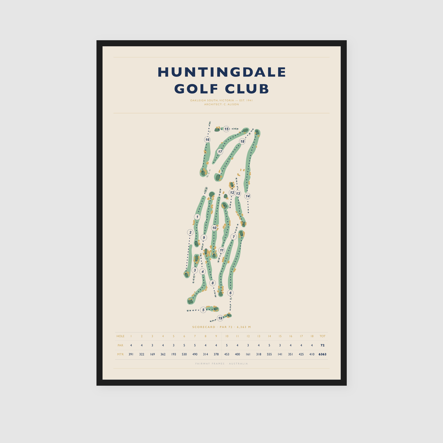 Huntingdale Golf Club - Statement Edition