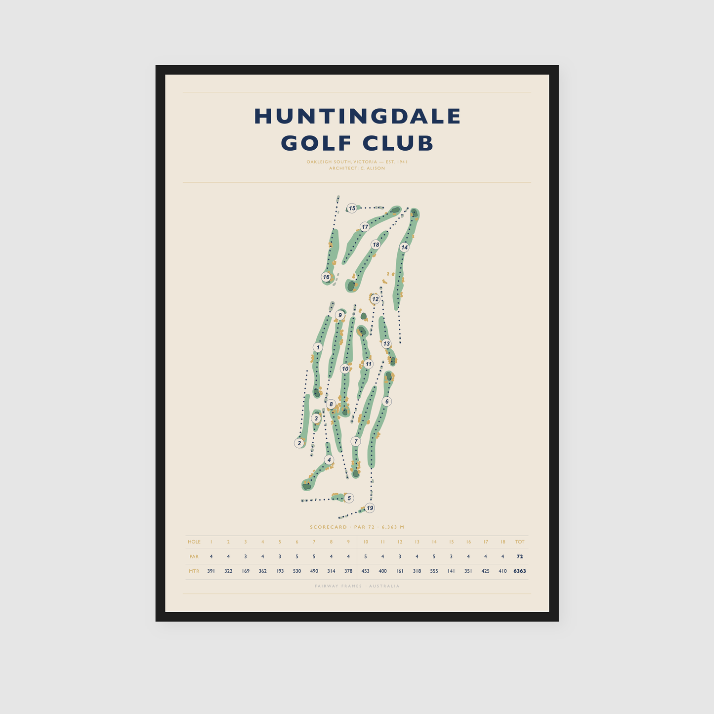 Huntingdale Golf Club - Statement Edition