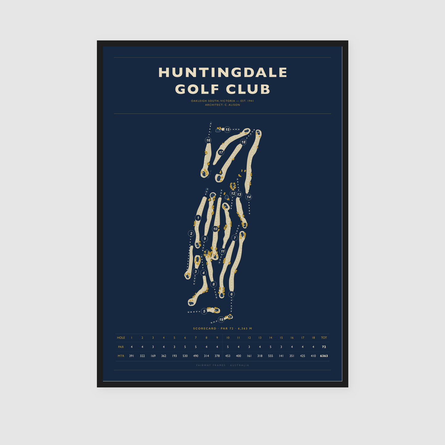 Huntingdale Golf Club - Statement Edition