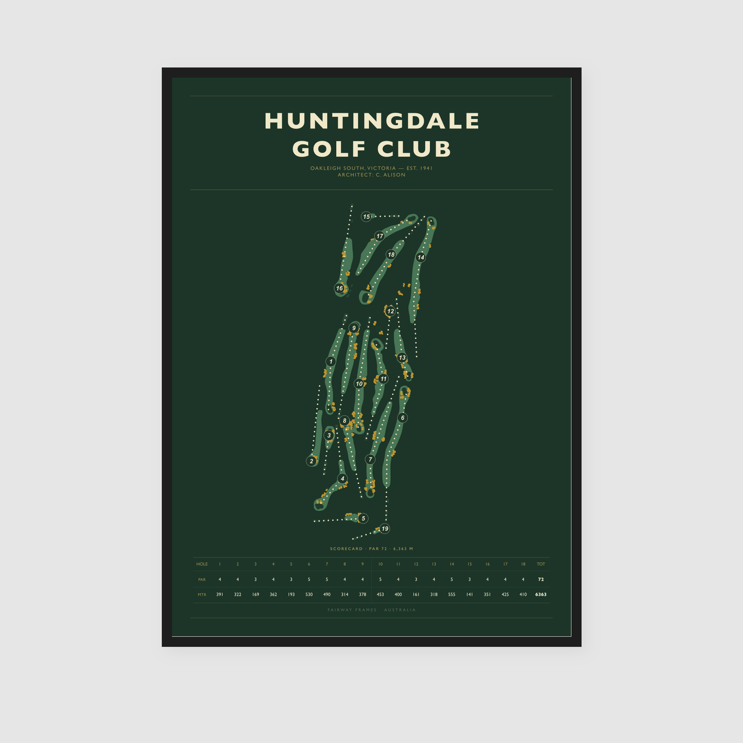 Huntingdale Golf Club - Statement Edition