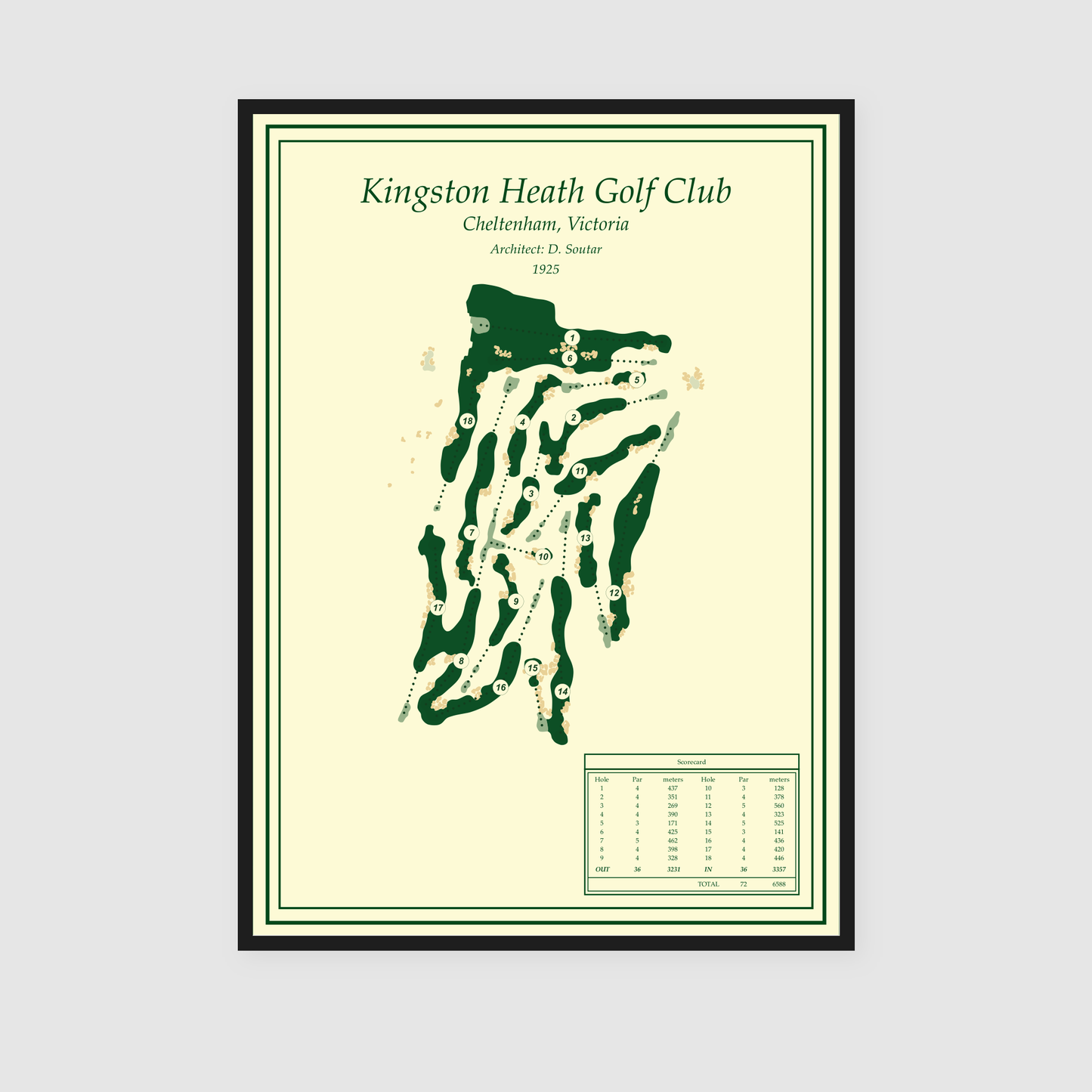 Kingston Heath Golf Club - Classic Edition