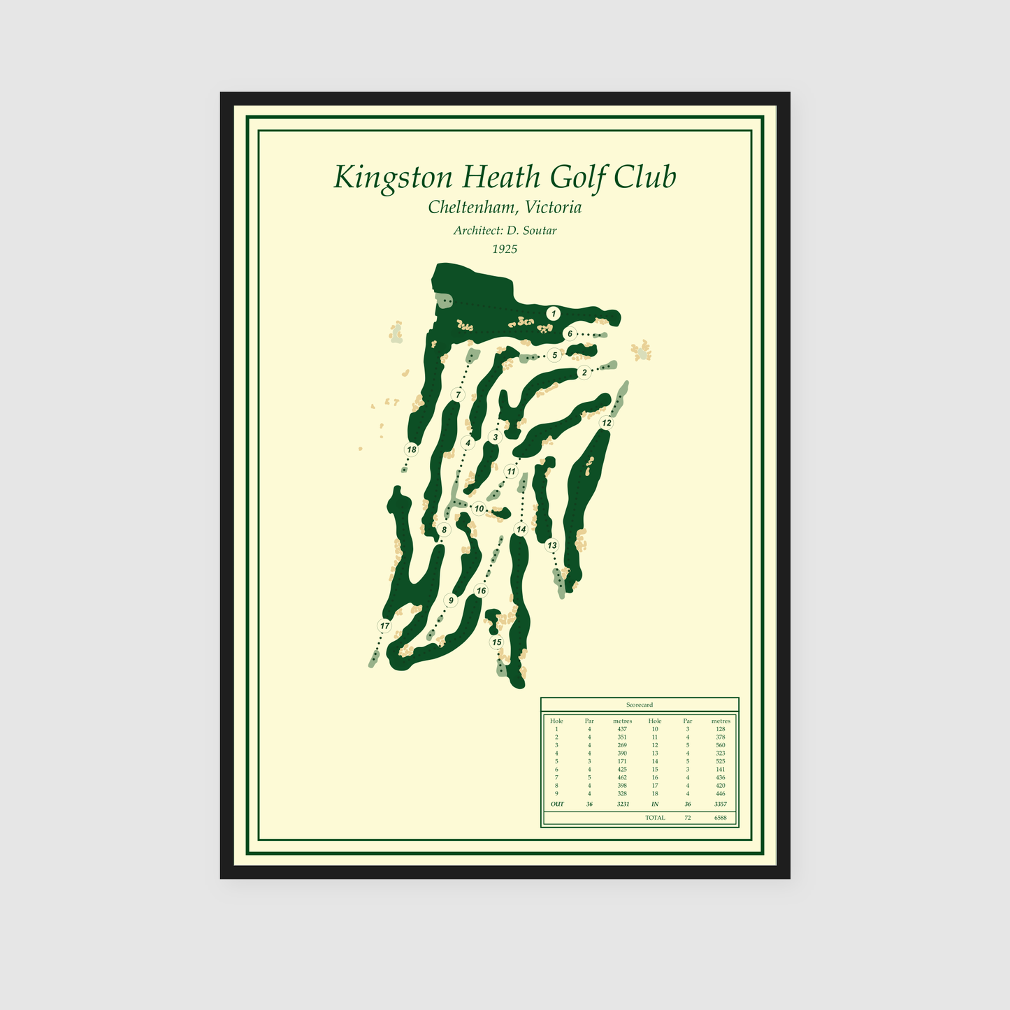 Kingston Heath Golf Club - Classic Edition