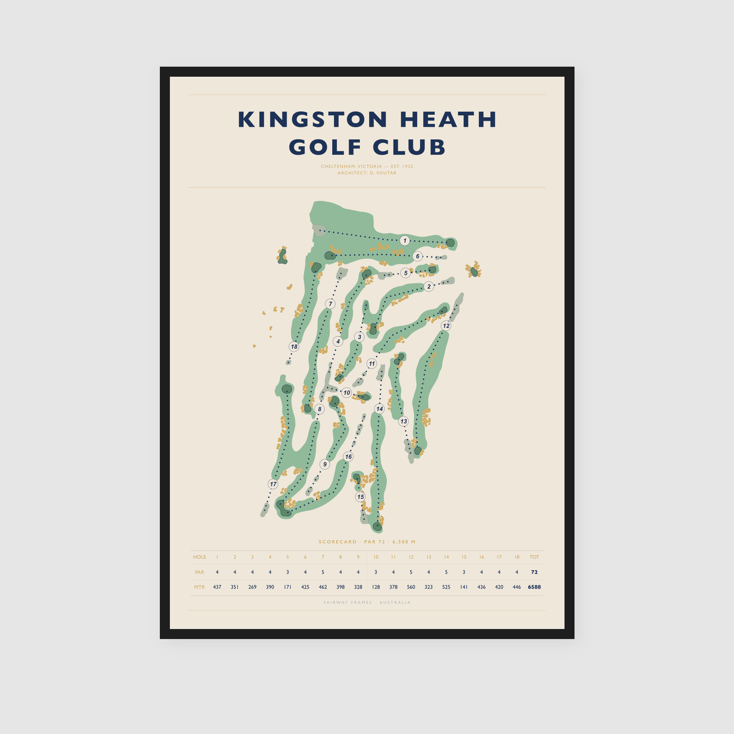 Kingston Heath Golf Club - Statement Edition