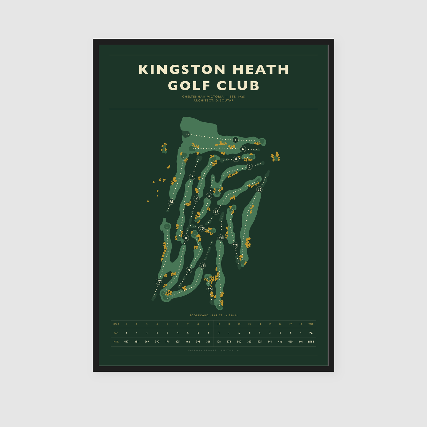 Kingston Heath Golf Club - Statement Edition