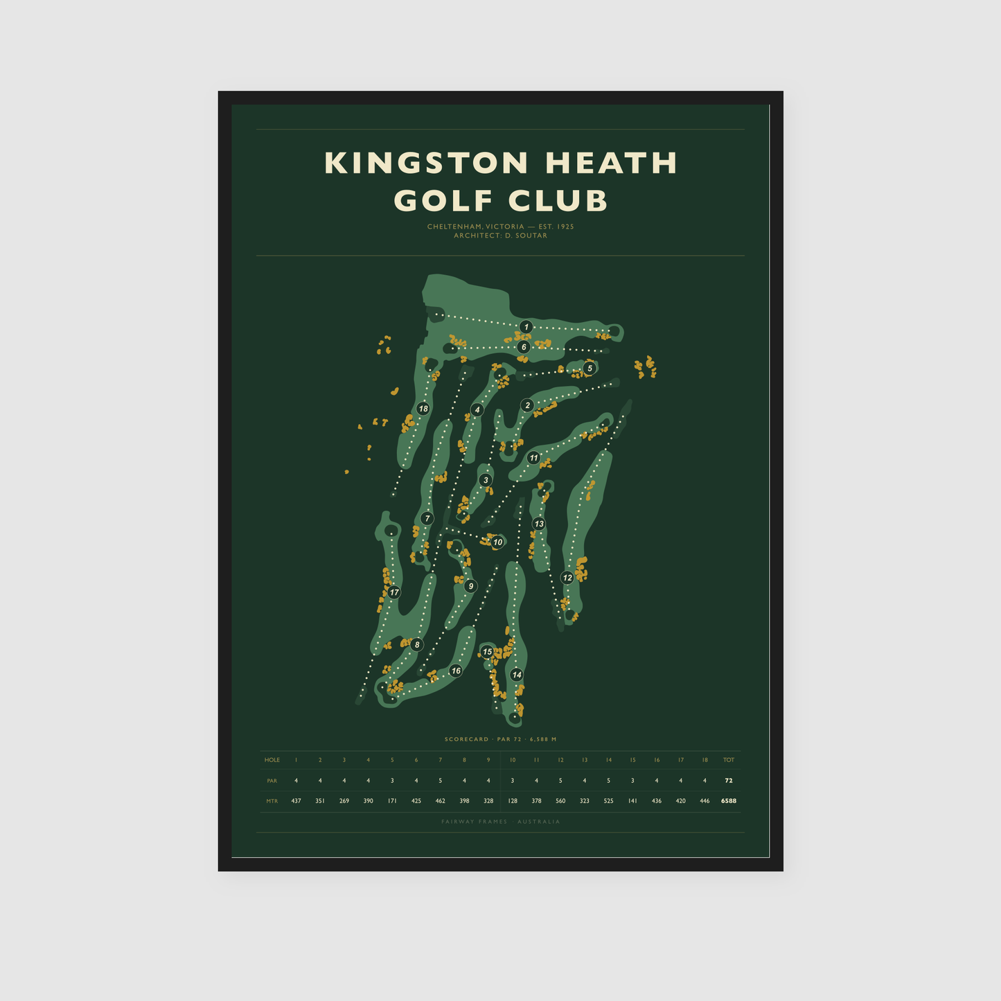 Kingston Heath Golf Club - Statement Edition