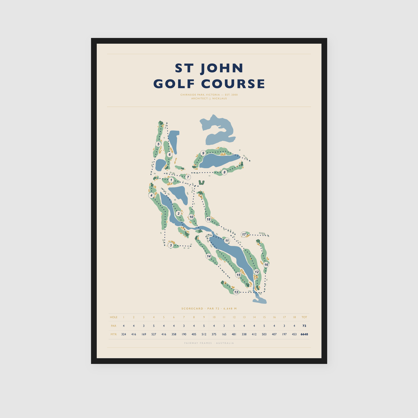 St John Golf Course - Statement Edition