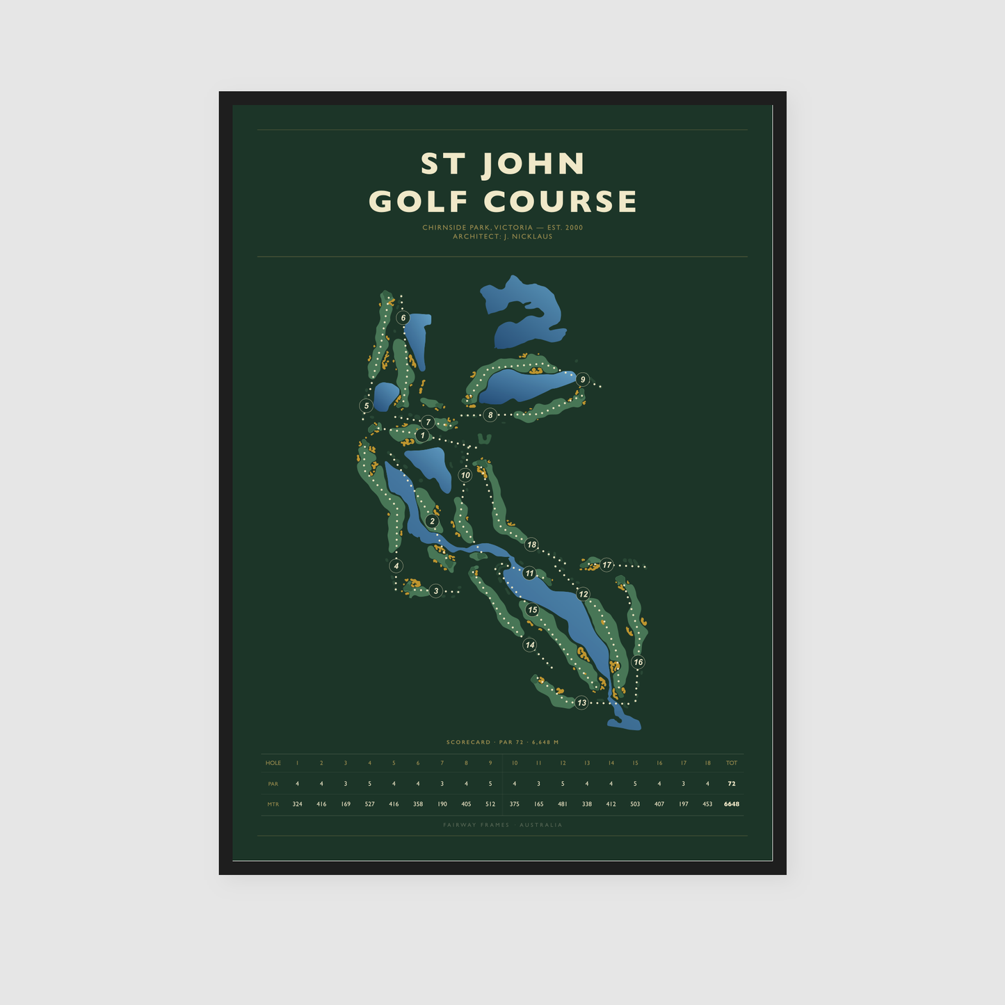 St John Golf Course - Statement Edition