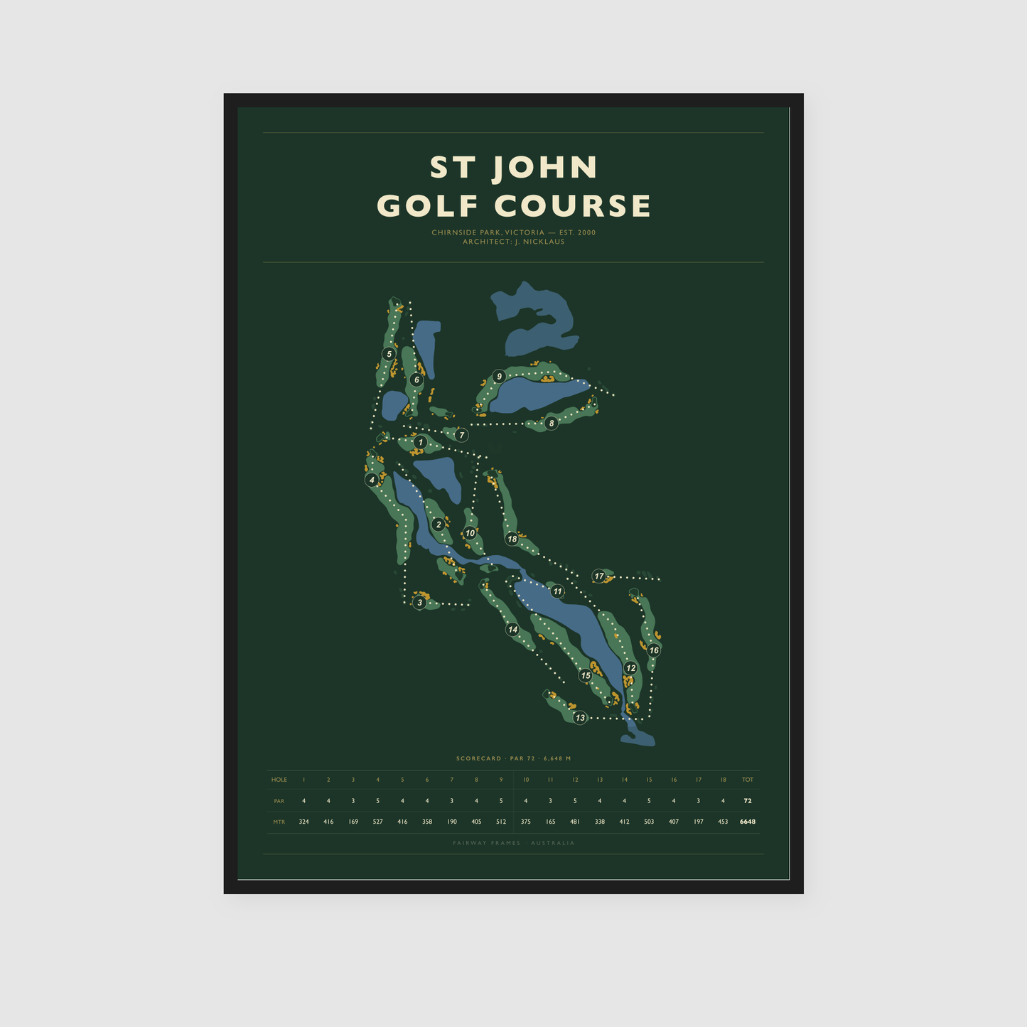 St John Golf Course - Statement Edition