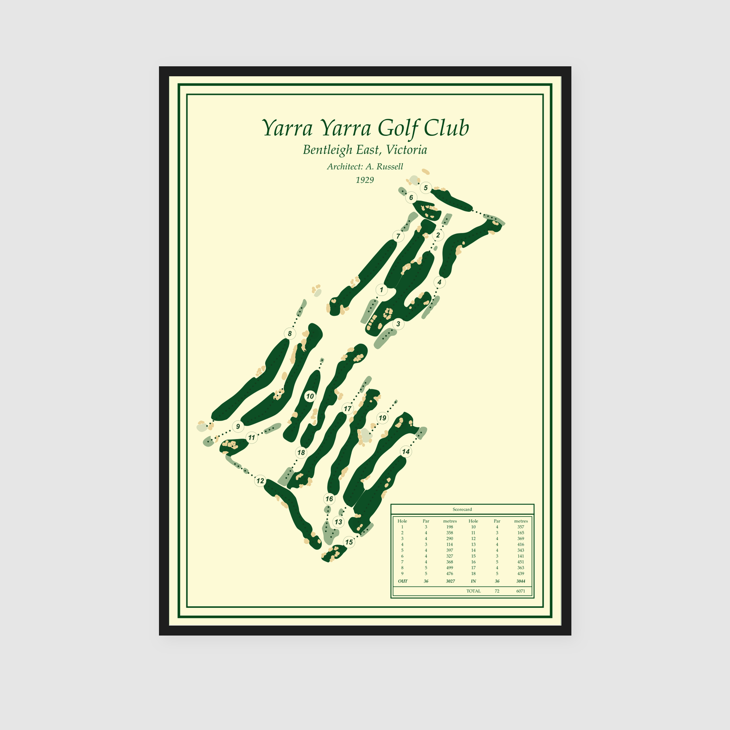 Yarra Yarra Golf Club - Classic Edition