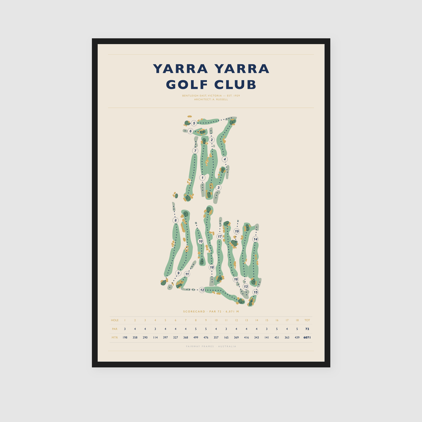 Yarra Yarra Golf Club - Statement Edition