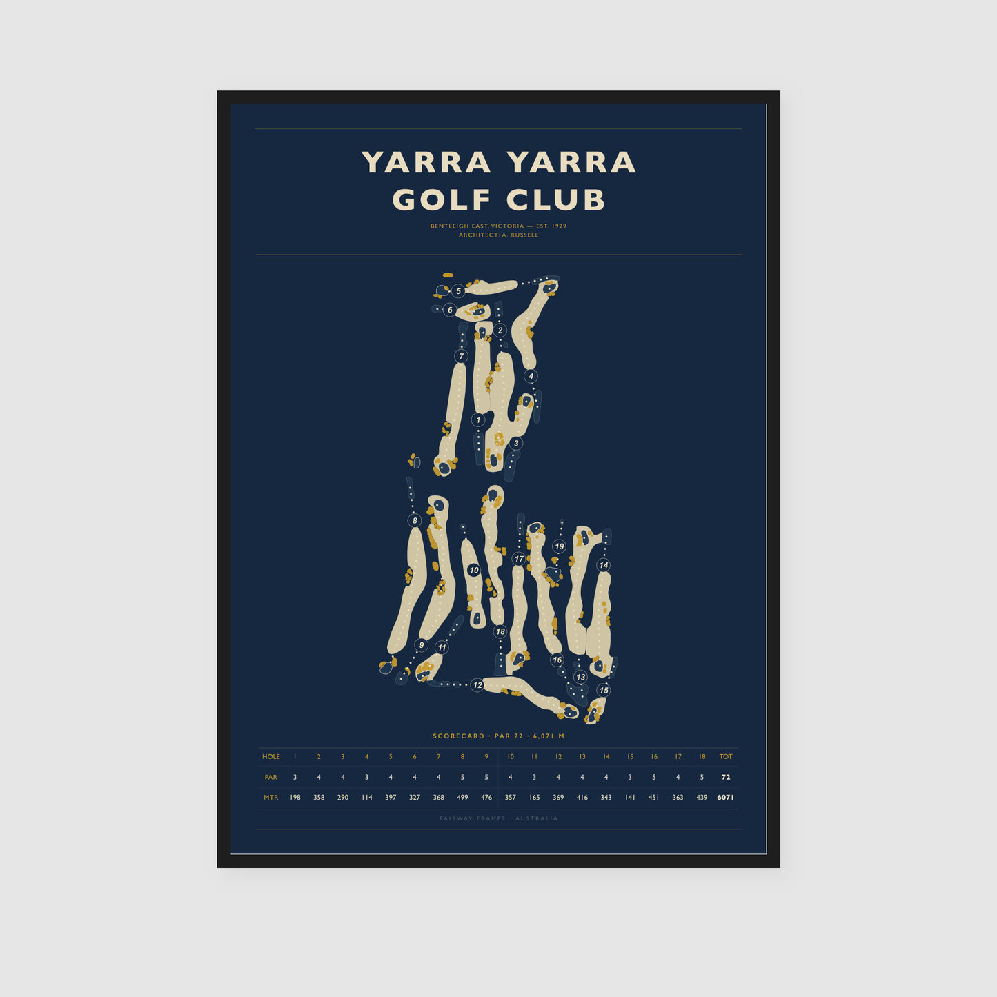 Yarra Yarra Golf Club - Statement Edition