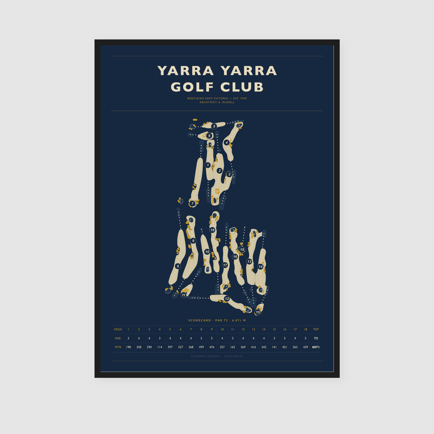 Yarra Yarra Golf Club - Statement Edition